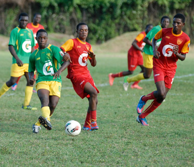 Cornwall College vs. Green Pond (Paul Reid Photo)