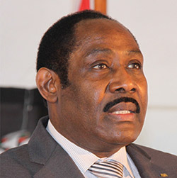 Captain Horace Burrell JFF President, CD,JP,OM (FIFA)