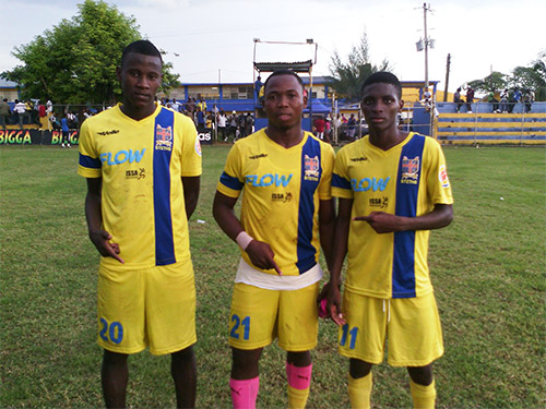 STETHS‬ goal scorers #20 Demar James - 2, #21 Michael Kerr - 3, #11 Shawn Genus - 2
