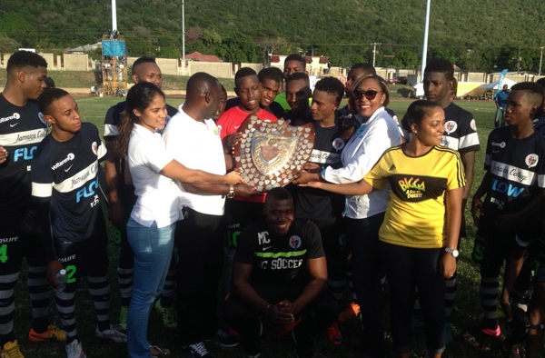 Olivier Shield presentation to JC by the Sponsors and officials