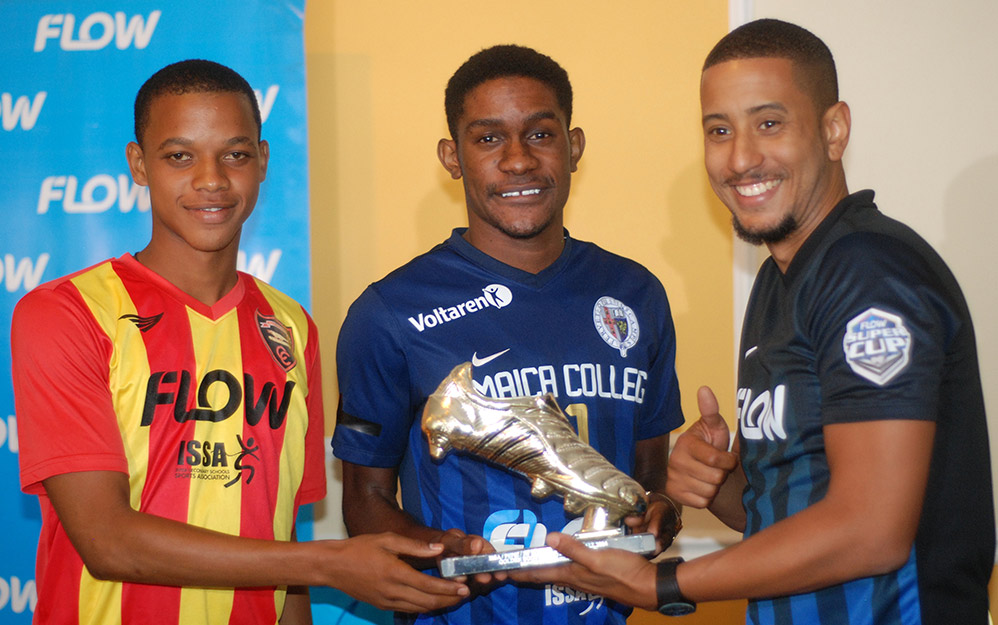Golden Boot award presentation