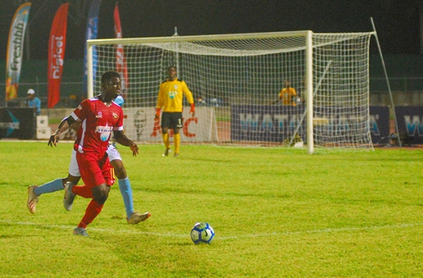 Cornwall College vs St. George's College Champions Cup action