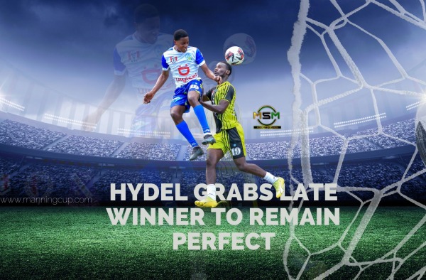 Hydel grabs the late winner to remain perfect