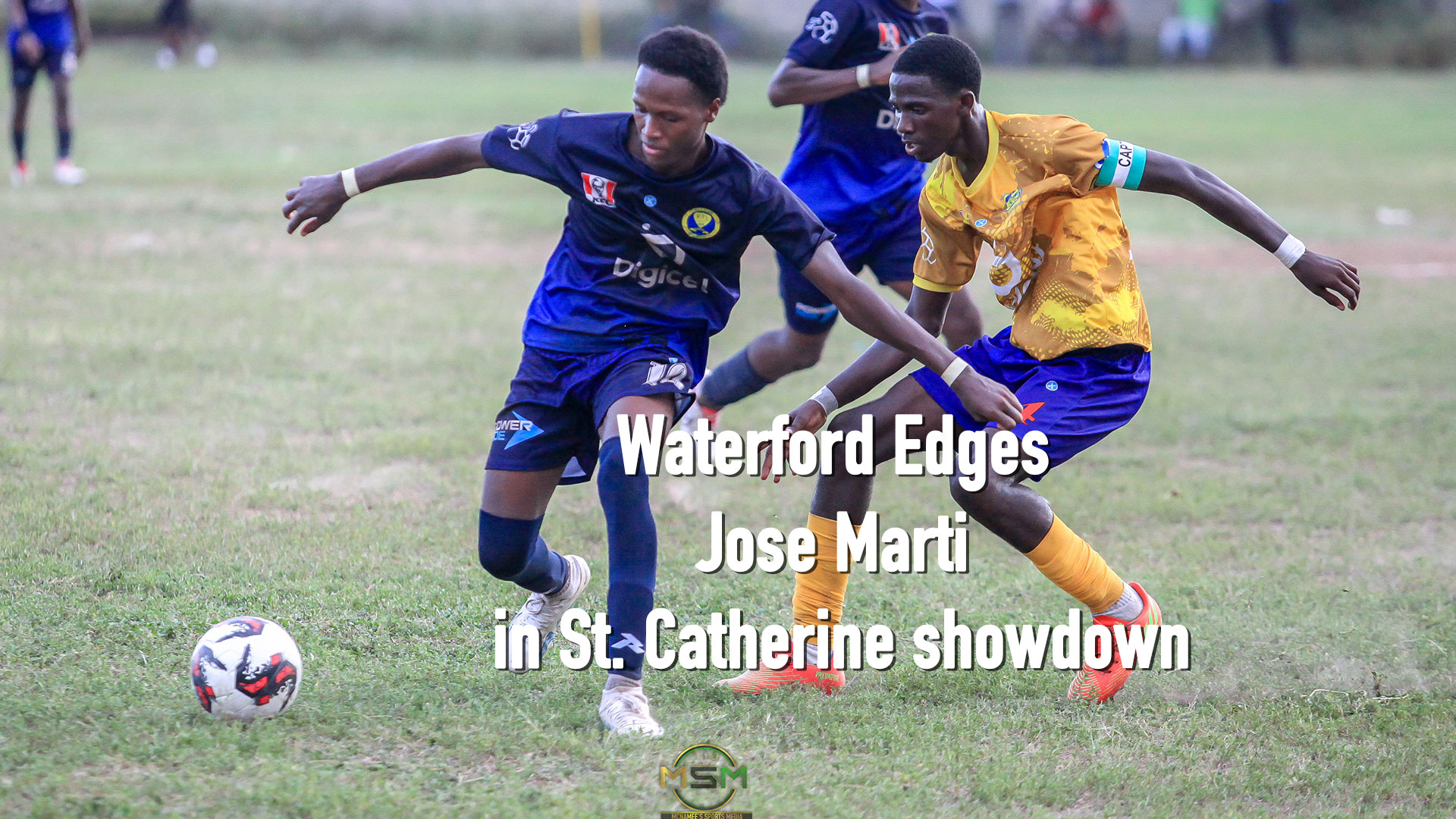 Game action between Waterford and Jose Marti